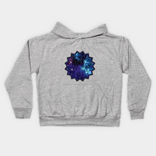 Galaxy mandala Kids Hoodie